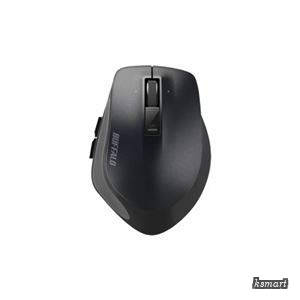 【送料無料】BUFFALO バッファロー BSMBW500MBK Premium Fitマウス 無線／BlueLED光学式／静音／5ボタン／横スクロール／Mサイズ ブラック 【×2セット】