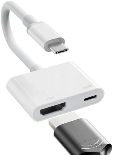 【送料無料】USB Type-C HDMI変換アダプター 2in1 4K対応 充電しながら映像出力 プラグアンドプレイ テレビ・モニター接続