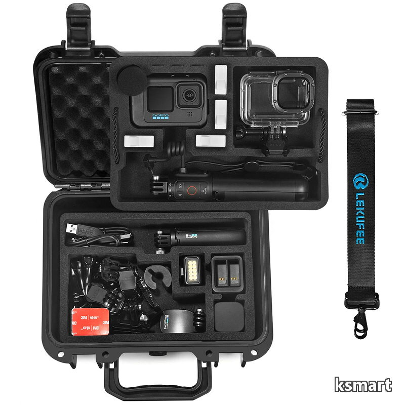 Gopro Hero 13防水ハードケース Gopro Hero 13/12/11/10/9/8 LIT Hero Hero 4K Media Mod/Volta/Creator Edition/アクションカメラおよびその他のアクセサリ