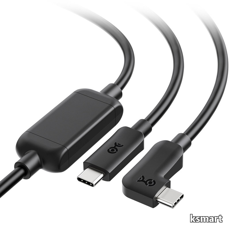 Matters 5Gbps Oculus Link用ケーブル - 7.5m、Active USB Type Cケーブル、Quest 2/3 VRヘッドセット用 USBC - USBCコード、5Gbpsデータ転送、ビデオ出力とPD