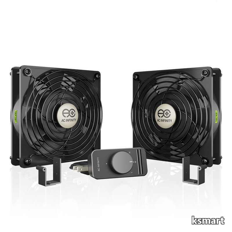 infinity ai-80scx速度制御ファンキットUL認定forキャビネット冷却、シングル80 mm Ranged Dual 120 AI-120SCXD