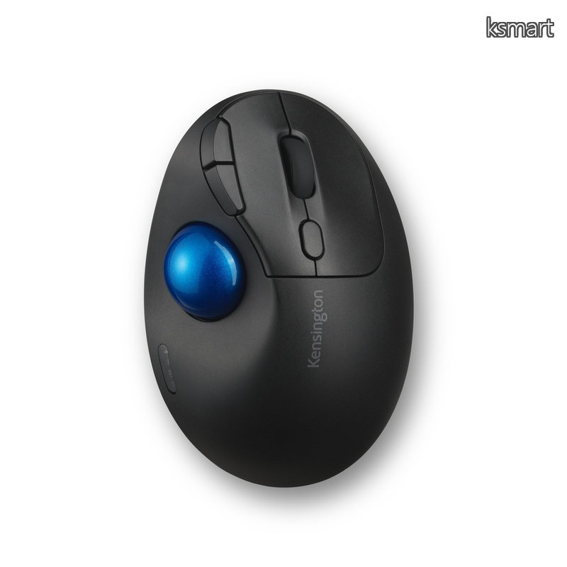Kensington ケンジントン Pro Fit?? Ergo TB450 ワイヤレストラックボール 無線 特許取得ボール取り出しボタン Bluetooth@Low Energy 機能ボタン7個 電池寿命最大24ケ月
