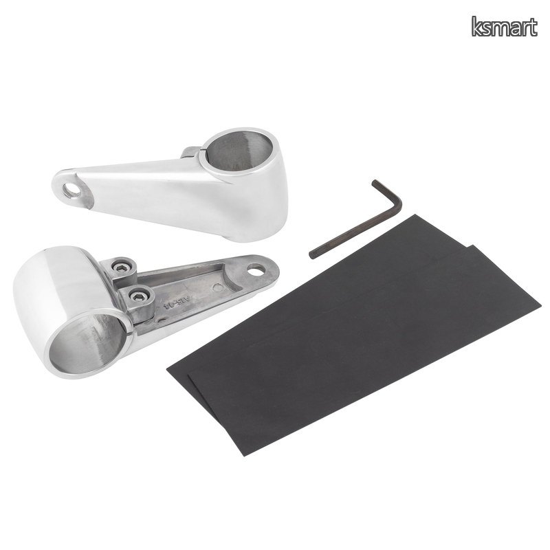 【送料無料】ヘッドライトステー アルミバフ 39/41mm 205-026