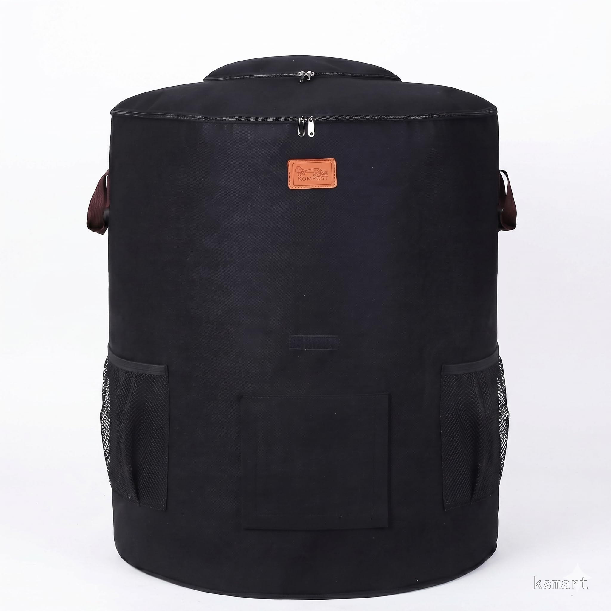 コンポスト 305L  こんぽすと生ゴミ処理 屋外 ガーデニング用品  ブラック 大型 じっくり熟成 雑草 枝葉 堆肥