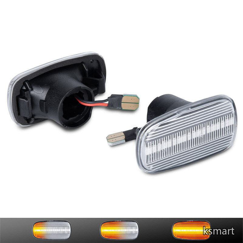 乐天商城 - 【送料無料】30セルシオ プリウス20 サイドマーカーled シーケンシャル ウィッシュ10 RAV4 アイシス10 シエンタ80 プログレ10 ブレビス10 アリオン240 ウィルサイファ70 ク