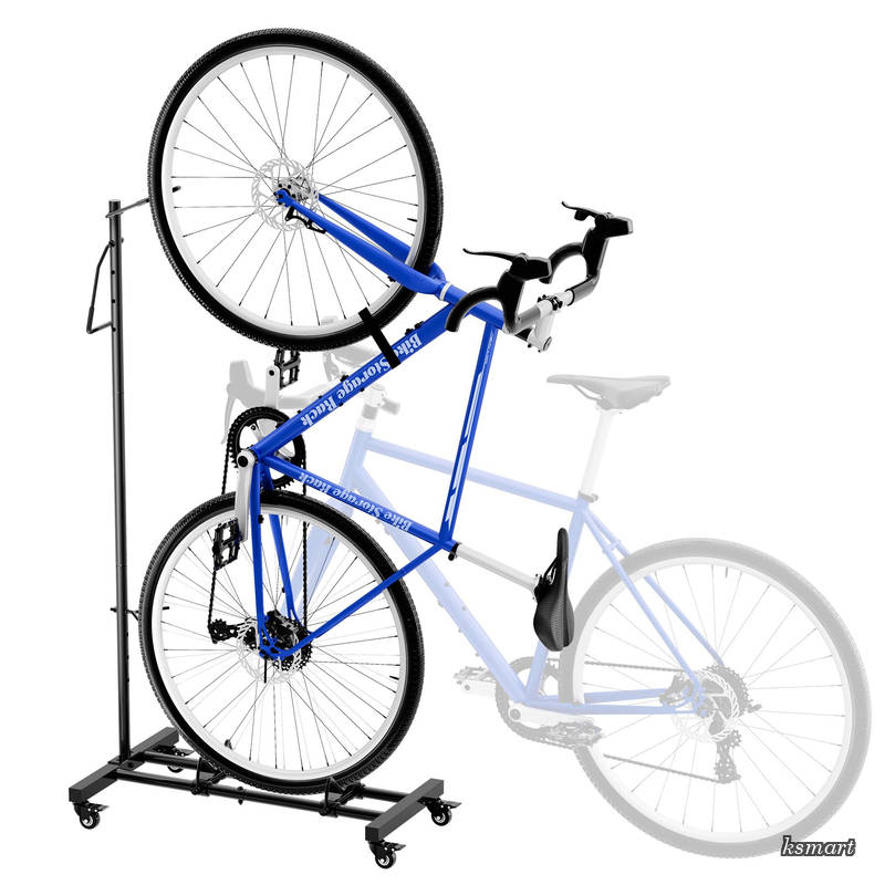【送料無料】自転車 スタンド 縦置き 横置き 両用 自転車バイクスタンド 自転車立て 高さ調整が可能 サイクルスタンド 自転車ディスプレイスタンド 室内保管用縦置きスタンド ワークスタンド ロードバイク/マウンテン対応 29インチホイールまで ブラック
