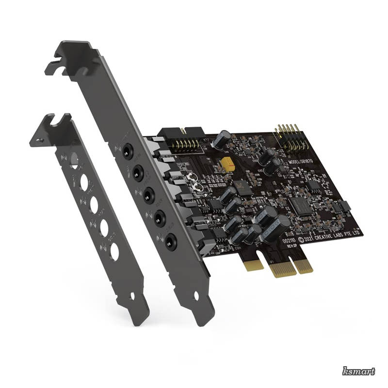 Sound Blaster Audigy FX V2 最大24bit/192kHz ハイレゾ再生 120dB DNR DAC PCI-E サウンドカード SB-AFXV2
