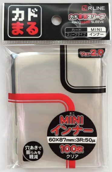 楽天市場】カドまるスリーブ mini インナー サイズ:60×87mm 100 楽天市場】カドまるスリーブ mini インナー サイズ:60×87mm 100