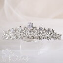 【送料無料】ティアラ ビジュー ブライダル ヘッドドレス シルバー c5 ウェディング ウエディング 結婚式 アクセサリー ヘアアクセサリー ヘッドアクセサリー...