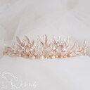 【送料無料】アンティークティアラ パール ウェディング ブライダルヘッドドレス ゴールド t8 結婚式 ヘアアクセサリー ヘッドアクセサリー 髪飾り プロポーズ...
