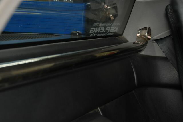 KSP製NSX（NA1 NA2）専用設計4点シートベルト固定用リアハーネスバー（ステンレス無地タイプ）