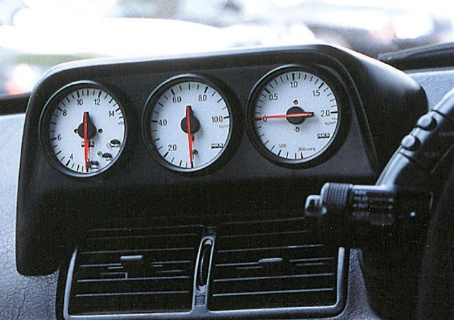 KSP製Φ60トリプルメーターパネル【FRP製】HCR32スカイライン・BNR32GT-R