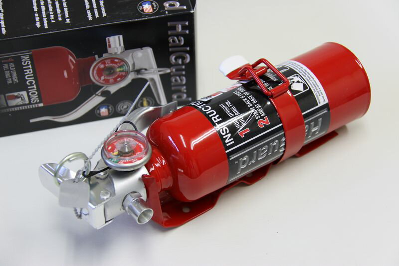 H3R HalGuard製ハロトロンガス 消火器 HG100R BMW E36 E46 M3 MINI R50 R52 R53 R55 R56 R57 クーパーS..