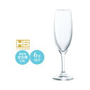 フルートシャンパン ラーラ 6個セット 東洋佐々木 Φ44×H190mm(165ml) 32854HS おしゃれ シンプル カフェ バー ホテル バンケット ラウンジ クラブ 飲食店 業務用 備品 食器【食器洗浄機対応】【HSゴールド口部強化ガラス】