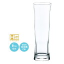 13オンス ビール カクテル グラス ロングタンブラー ジャパネスク 6個セット 東洋佐々木 Φ69×H210(400ml 13oz) おしゃれ シンプル 上品 韓国 カフェ バー バンケット ラウンジ クラブ 飲食店 業務用 備品 食器 B-26102HS 【食器洗浄機対応】【HS口部物理強化ガラス】