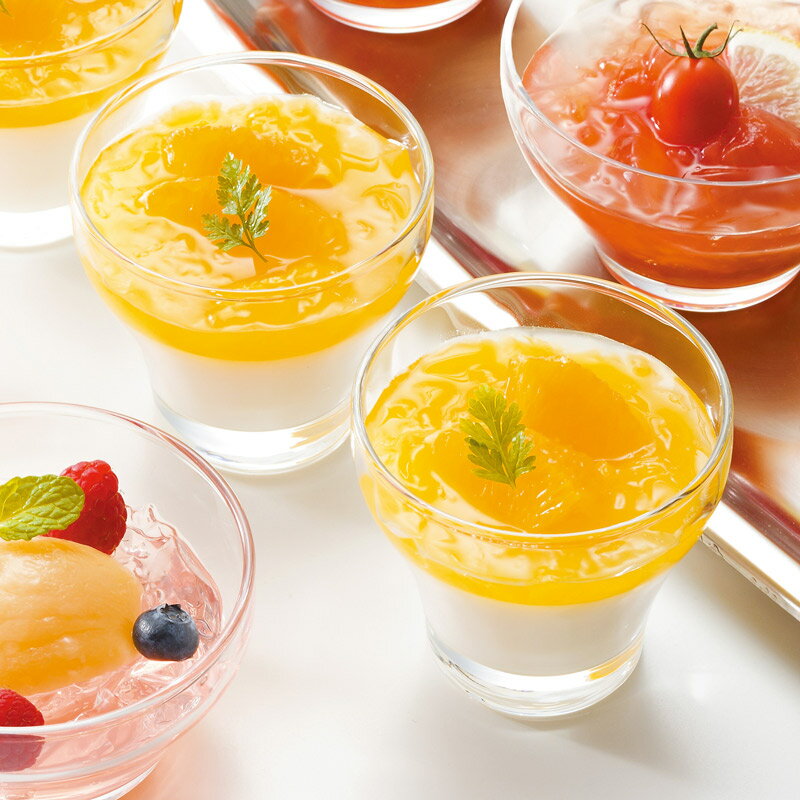 6オンス アイスクリーム パフェ グラス コップ H・AXナッセル180 6個セット アデリア Φ79×H72mm(180ml ..