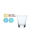 7オンス 水割り ロックグラス S.O.F オーディン フリーグラス 6個セット 東洋佐々木 Φ82×H86mm(210ml 7oz) おしゃれ 北欧風 カフェ...