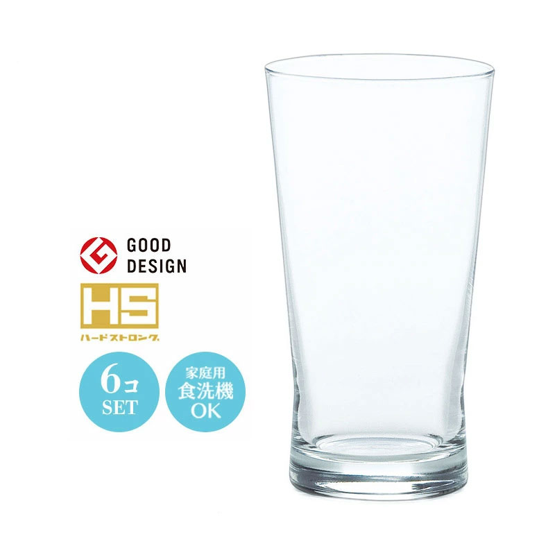 Rakuten - 15オンス ハイボール 酎ハイ サワー ビール グラス コップ フィヨルド タンブラー 6個セット 東洋佐々木 Φ82×H152mm(460ml 15oz) おしゃれ 北欧風 カフェ バー ホテル 旅館 バンケット ラウンジ クラブ 割烹 懐石 会席 料亭 飲食店 業務用 T-22101HS【食器洗浄機対応】