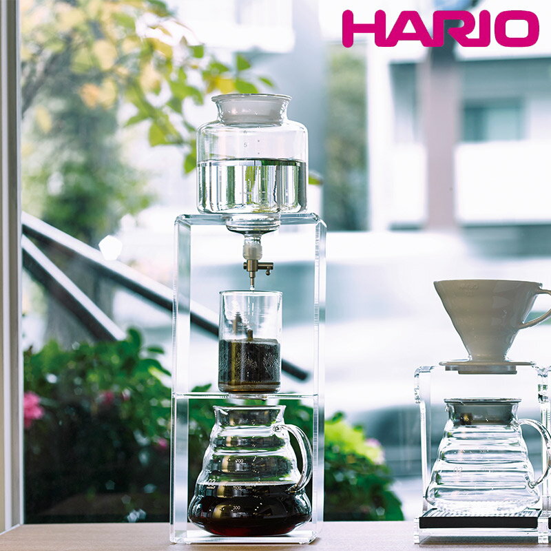 HARIO ハリオ 水出しコーヒー ウォータードリッパー・クリア 780ml 2〜6杯用 WDC-6【ラッキシール対応】