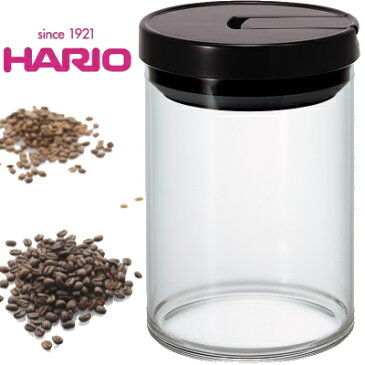 HARIO ハリオ 耐熱ガラス 珈琲 キャニスター Mサイズ 800ml(コーヒー豆・粉：約200g) MCN-200 【食器洗浄機対応】【電子レンジ対応】【熱湯対応】【ラッキシール対応】