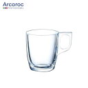 ARCOROC アルコロック 耐熱ガラス コーヒー エスプレッソ デミカップ ヴォルート 90カップ W83×D57×H68mm(90ml) おしゃれ シンプル カフェ ホテル バンケット 飲食店 業務用 備品 食器 JD-6038 【全面物理強化ガラス】【食器洗浄機対応】【電子レンジ対応】【熱湯対応】