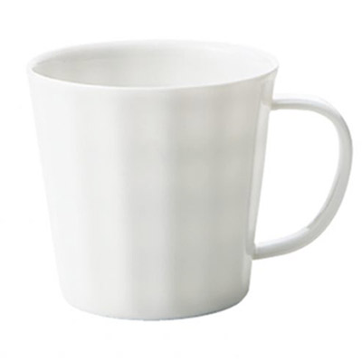 【日本製】 マグカップ ほのかに透ける frill フリル 小田陶器 Φ85×H82mm(280ml) ...
