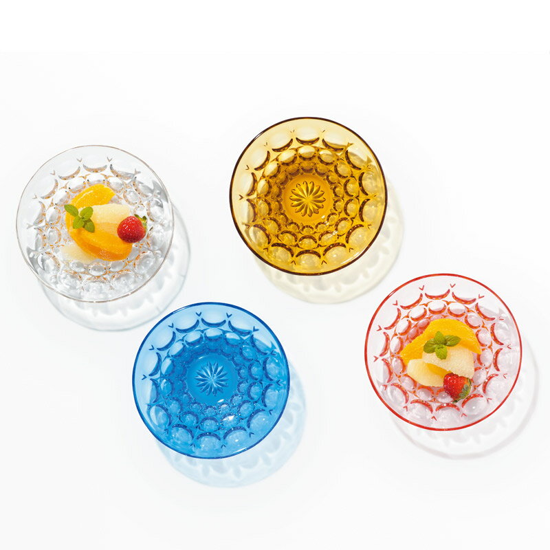 【日本製】 ガラス 小鉢 かき氷の器 水月 デザート 3個セット 庄内craft アデリア ...