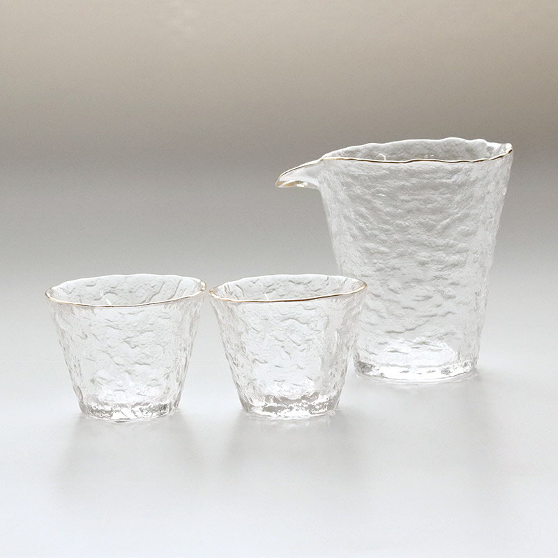 冷酒器セット 口金岩肌片口酒器セット おしゃれ 退職 誕生日 お祝い ギフト 贈り物 プレゼント OT-359..