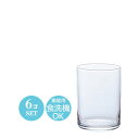 【日本製】 6オンス 水割り ロック オールド 焼酎 グラス コップ ニューぶりっこ 6個セット アデリア Φ62×H85mm(190ml 6oz) おしゃれ ...