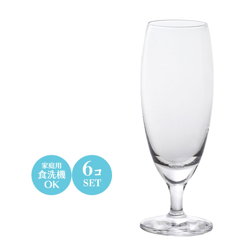 Rakuten - 4オンス ビール ジュース ピルスナー グラス コップ クリーフステム125 6個セット アデリア Φ41×H137mm(125ml 4oz) おしゃれ 可愛い 上品 昭和レトロ 平成レトロ カフェ バー ホテル 旅館 バンケット 居酒屋 ラウンジ クラブ 割烹 懐石 会席 料亭 飲食店 業務用 L-4169