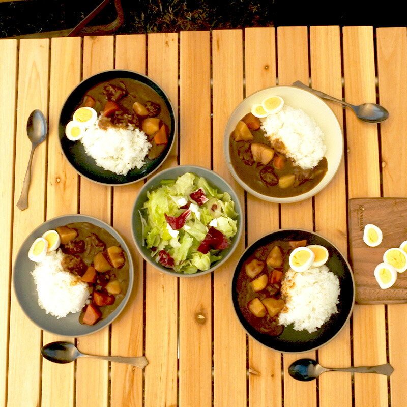 お皿 丸皿 大皿 カレー皿 エッジライン プレート おしゃれ 可愛い 北欧風 割れない 軽い 韓国風 アウトドア ファミリー グループ ソロ キャンプ グランピング ギア ブラック / ホワイト / グレー / ネイビー Φ210×H30mm 【食器洗浄機対応】【電子レンジ対応】