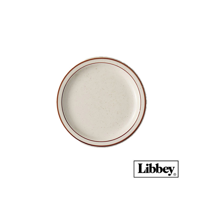 お皿 取り皿 丸皿 ケーキ皿 16cm Libbey リビー デザートサンド サークルプレート160 φ165×H22mm おしゃれ 可愛い 西海岸風 昭和レトロ アメリカンダイナー カフェ ホテル アフタヌーンティー 飲食店 業務用 備品 食器 LB-7531 【食器洗浄機対応】【電子レンジ対応】
