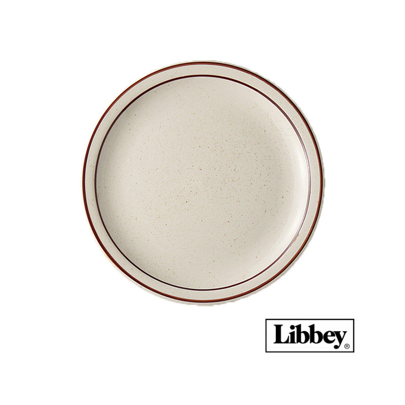 お皿 中皿 丸皿 パスタ皿 カレー皿 23cm Libbey リビー デザートサンド サークルプレート230 φ229×H25mm おしゃれ 可愛い 西海岸風 アメリカンダイナー 昭和レトロ カフェ ホテル アフタヌーンティー 飲食店 業務用 備品 食器 LB-7533【食器洗浄機対応】【電子レンジ対応】