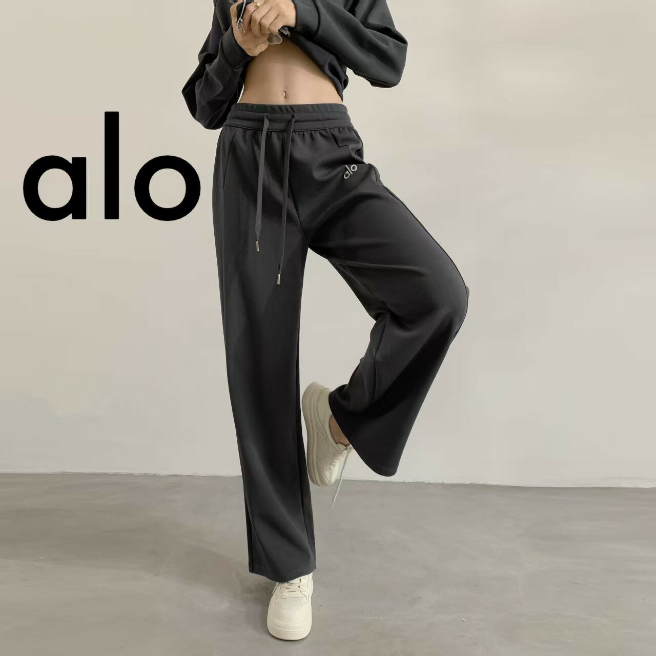 Rakuten - ★ ALO Yoga ★ボトムス レディース パンツ スラックス タックパンツ ワイドパンツ ワイド ルーズ ストレート ストレートパンツ 30代 40代 50代 春 冬 秋冬 オフィス カジュアル きれいめ 春服 用 大きいサイズ ゆったり