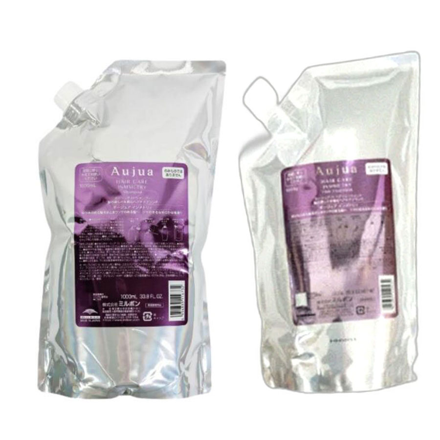 ミルボン オージュア インメトリィ シャンプー 1000ml ＆トリートメント 1000g セット【Aujua】
