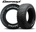 GRIPMAX INCEPTION X/T M+S LT 265/70R17 121/118Q RWL4{i Ǝ҈Ĕő FUCYhzCg^[