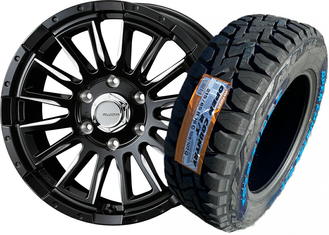 ʡWEDS McCOYS RV-5 ޥå 166.5J+38 6H139.7 TOYO ץ󥫥ȥ꡼R/T 215/65R16 107/105Q200ϥϥѥ֥åߡ󥰥ۥ4