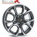 MAK TORINO GM 16インチ6.5J 35 4H98(PCD98) フィアット専用 Fiat500/フィアット500 アバルト500/ABARTH500 パンダ/PANDA アルファロメオ ミト/ALFAROMEO MITO ホイール4本セット