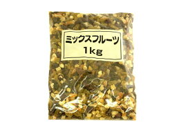 フルーツミックス 1kg / 5種の彩り ドライミックスフルーツ / パイン パパイヤ クランベリー レーズン グリーンレーズン / 製菓 製パン パン作り パン材料 ホームベーカリー 1キロ ドライフルーツミックス