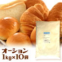 【送料無料】 オーション 10kg （ 1kg×10袋 ） 日清製粉 / 強力小麦粉 パン用粉 / パン作り 小麦粉 食パン ホームベーカリー パン材料 10キロ オーション粉 【同梱不可】 KTfood lab