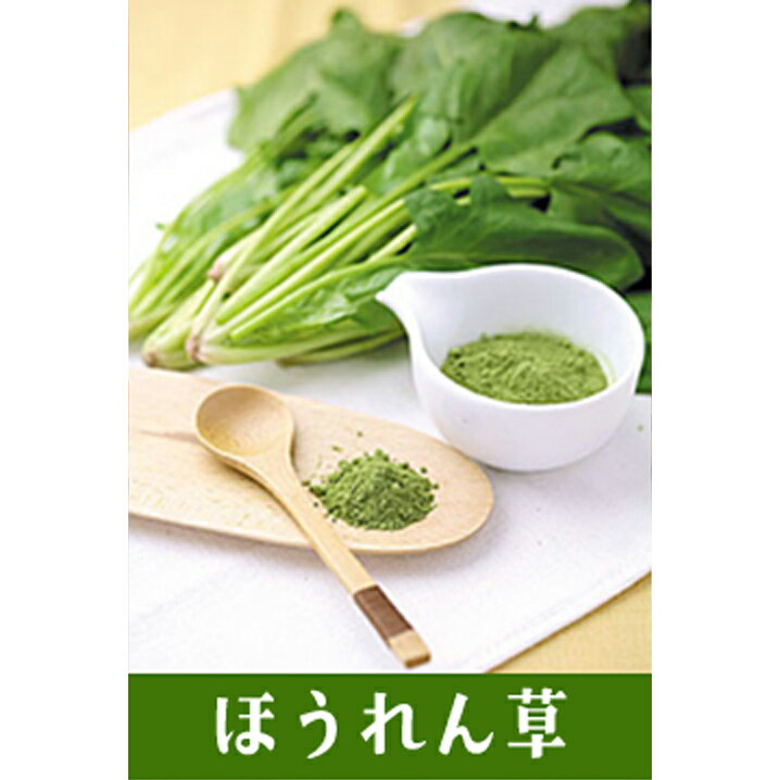 ほうれん草パウダー 野菜ファインパウダー ほうれんそう 100g / ほうれん草 ホウレンソウ 国産野菜100%..