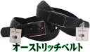 オーストリッチ無双ベルト 【送料無料 SALE】 セール メンズ ファッション ビジネス スーツ 紳士用 ダチョウ革 日本製 ostrich 父の日 クリスマス...
