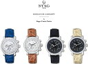腕時計 スタッグ クロノグラフウォッチ STAG STG010 【日本全国どこでも送料無料 SALE】 watch 日本製 メンズ / カイマンワニのバンド 鹿...