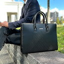 【ポイントアップ商品】 カーボン調 牛革ハンドル ビジネスバッグ ブリーフケース 22362 【送料無料 SALE】 出張 自立 日本製 豊岡製鞄 B4 大開き...