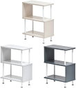 Noko ジグザグサイドテーブル NKST0267 / side table 家具 机 インテリア 【送料無料 SALE】 S字のデザインが特徴的な、コンパクト...