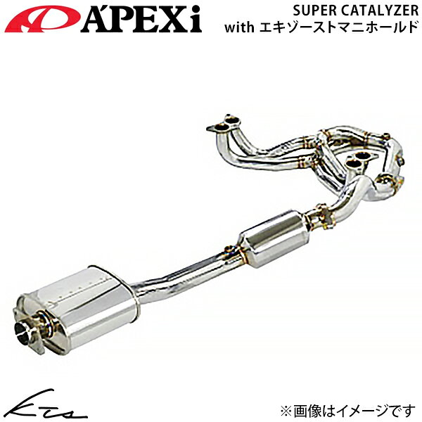 86 DBA-ZN6 アペックス スーパーキャタライザー with エキゾーストマニホールド【1...