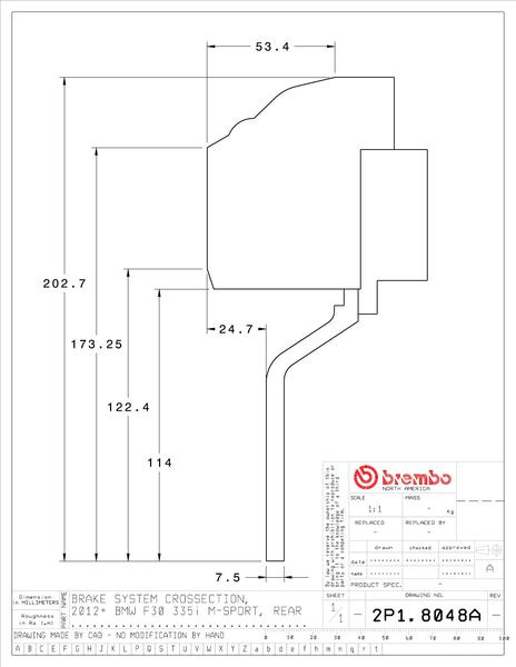 F31 F34 ブレーキキャリパー ブレンボ GTキット 2P1.8048A 2P2.8048A brembo GT-KIT ドリルド スリット 3 Series ブレーキローター ブレーキディスク ディスクローター【店頭受取対応商品】 2