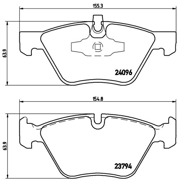 1シリーズ E87 UD20 ブレーキパッド フロント左右セット ブレンボ エクストラパッド P06 040X brembo XTRA PAD フロントのみ 1 Series ブレーキパット ybn【店頭受取対応商品】