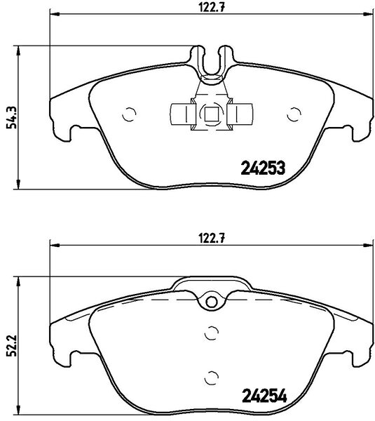Eクラス C207 207359 ブレーキパッド リア左右セット ブレンボ エクストラパッド P50 068X brembo XTRA PAD リアのみ E-Class COUPE ブレーキパット ybn【店頭受取対応商品】