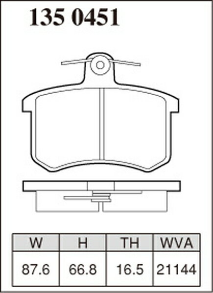 A6(C4) 4AABC 4AAAH ブレーキパッド リア左右セット ディクセル Pタイプ 1350451 DIXCEL リアのみ ブレーキパット sgw【店頭受取対応商品】